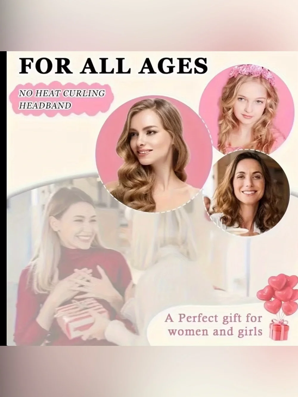 Pink Satin Beauty & Sleep Accessory Set 17pcs Sleep Hair Tool Set, & More